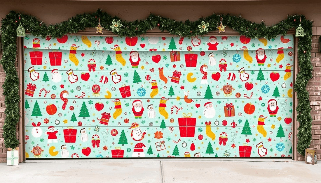 🏠✨Elevate Your Home's Curb Appeal with Garage Door Cover Banners - GetGarageBuddy