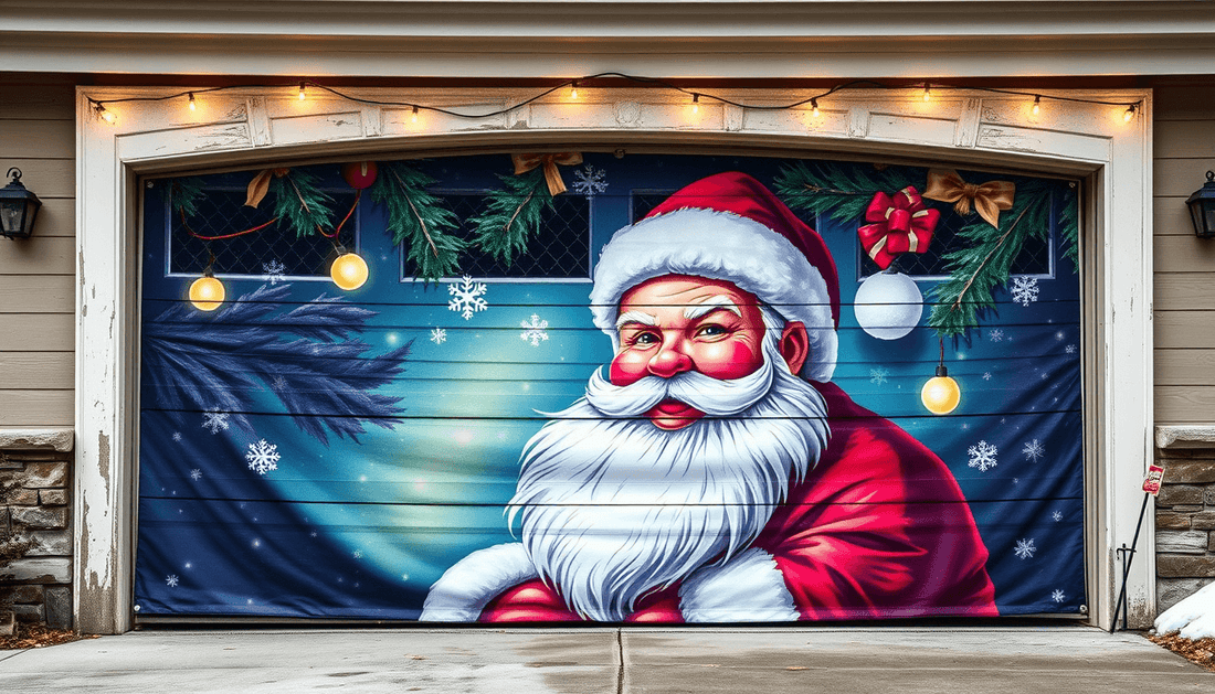 🏠🎄Deck Your Garage Doors for Christmas Like No Other With GarageBuddy - GetGarageBuddy