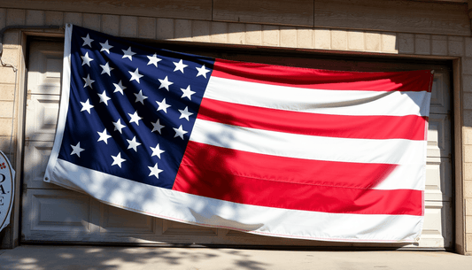 🇺🇸🇨🇦Showcase Your Patriotism with Stunning Garage Door Banner Covers - GetGarageBuddy