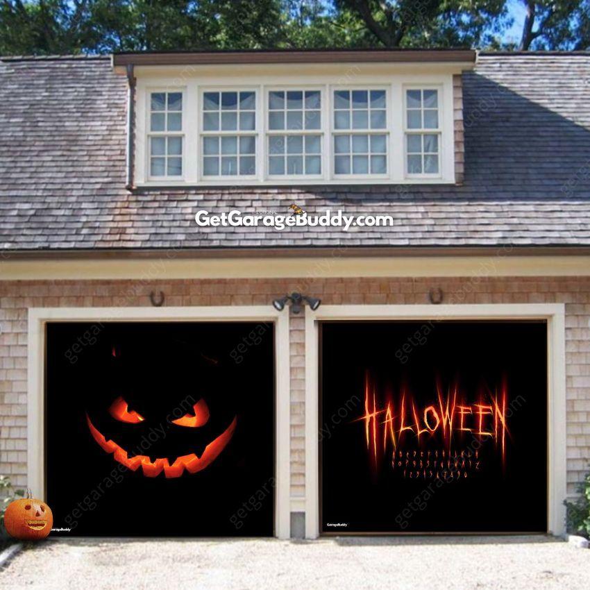 Spooky Halloween | Halloween Garage Door Cover