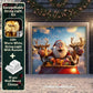 Santa & Reindeers | Christmas Garage Door Cover - GetGarageBuddy