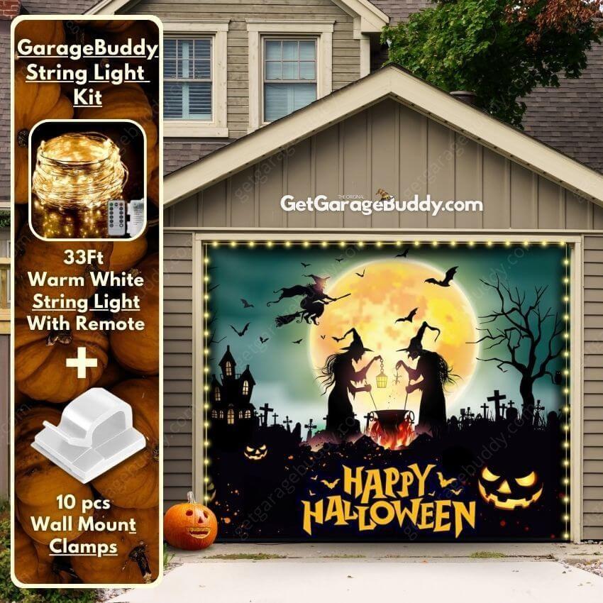 🎃GarageBuddy®️ Halloween Garage Door Covers - GetGarageBuddy #halloween, halloween decor