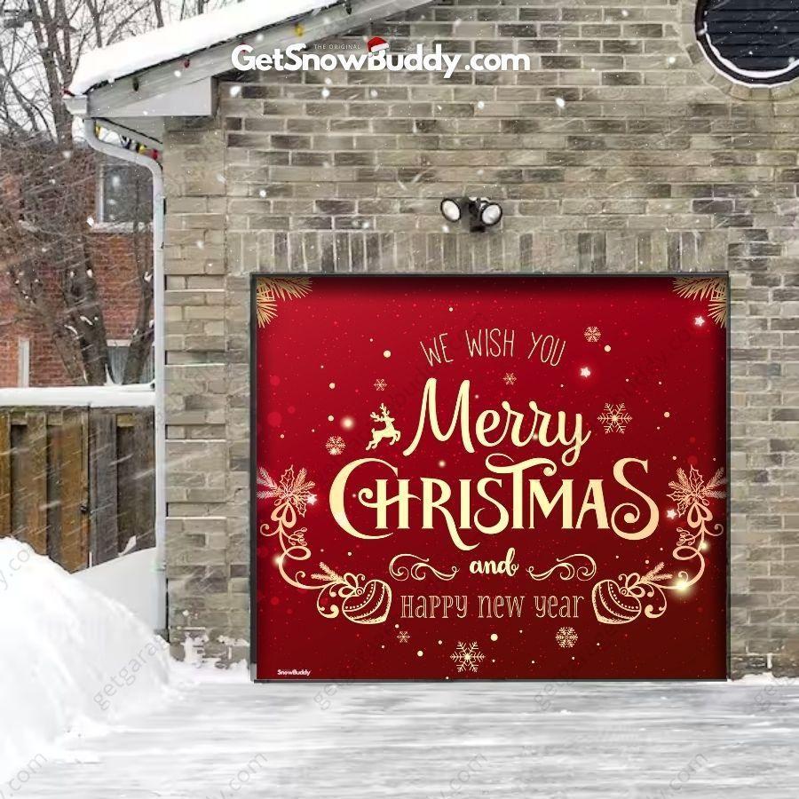 GarageBuddy™️ Christmas Holiday Garage Door Covers - GetGarageBuddy christmas, holidays