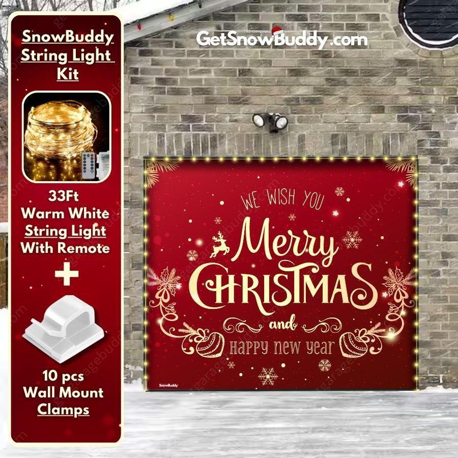 GarageBuddy™️ Christmas Holiday Garage Door Covers - GetGarageBuddy christmas, holidays