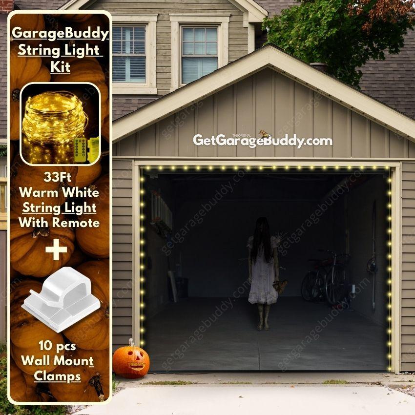 Possessed Girl | Halloween Garage Door Cover