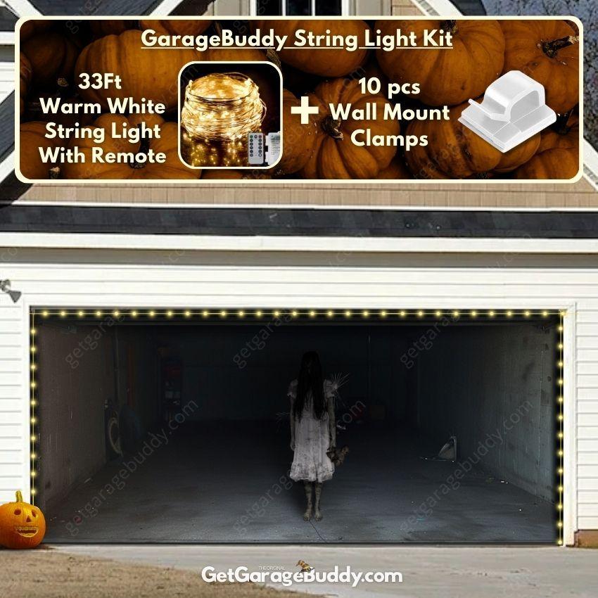 Possessed Girl | Halloween Garage Door Cover