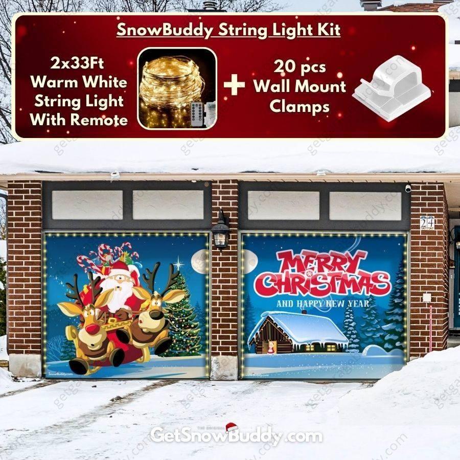 GarageBuddy™️ Christmas Holiday Garage Door Covers - GetGarageBuddy christmas, holidays