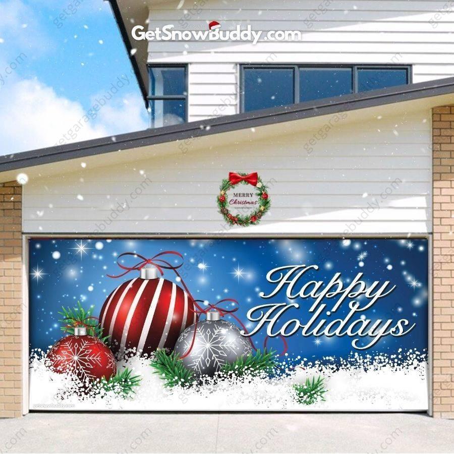 GarageBuddy™️ Christmas Holiday Garage Door Covers - GetGarageBuddy christmas, holidays