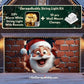 Santa's Surprise | Christmas Garage Door Cover - GetGarageBuddy