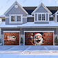 Santa's Surprise | Christmas Garage Door Cover - GetGarageBuddy