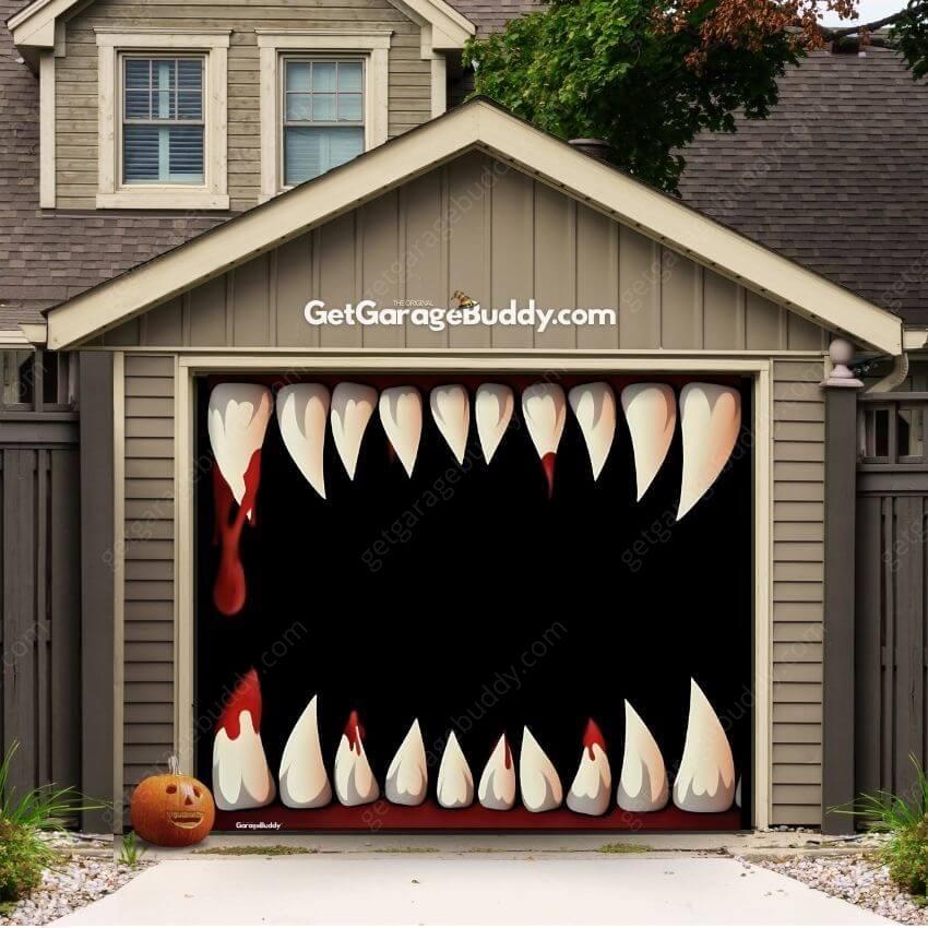 🎃GarageBuddy®️ Halloween Garage Door Covers - GetGarageBuddy #halloween, halloween decor