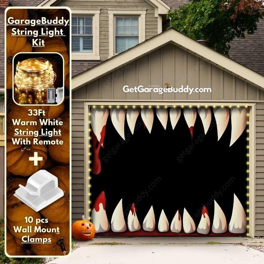 🎃GarageBuddy®️ Halloween Garage Door Covers - GetGarageBuddy #halloween, halloween decor