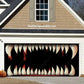 Monster Teeth | Halloween Garage Door Cover