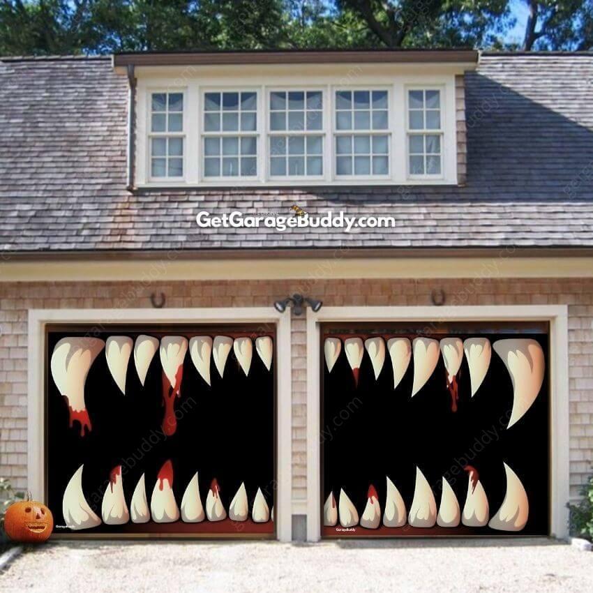 🎃GarageBuddy®️ Halloween Garage Door Covers - GetGarageBuddy #halloween, halloween decor