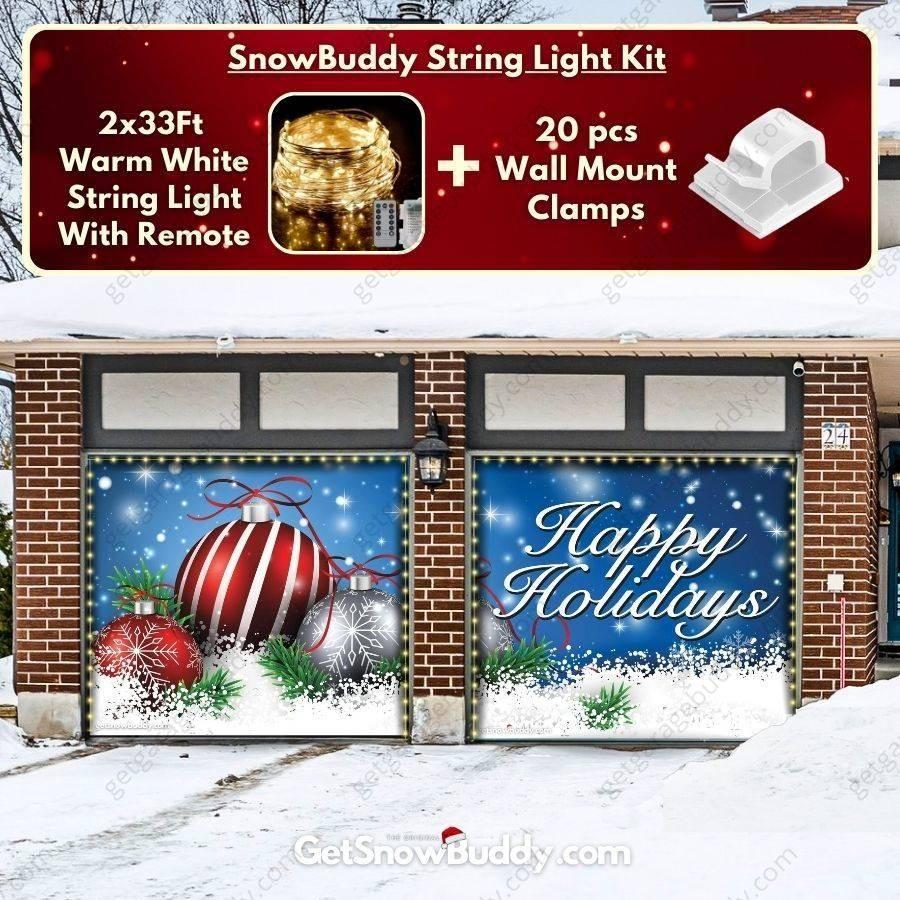 GarageBuddy™️ Christmas Holiday Garage Door Covers - GetGarageBuddy christmas, holidays