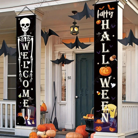 GarageBuddy Halloween Porch Signs - GetGarageBuddy halloween, halloween decor