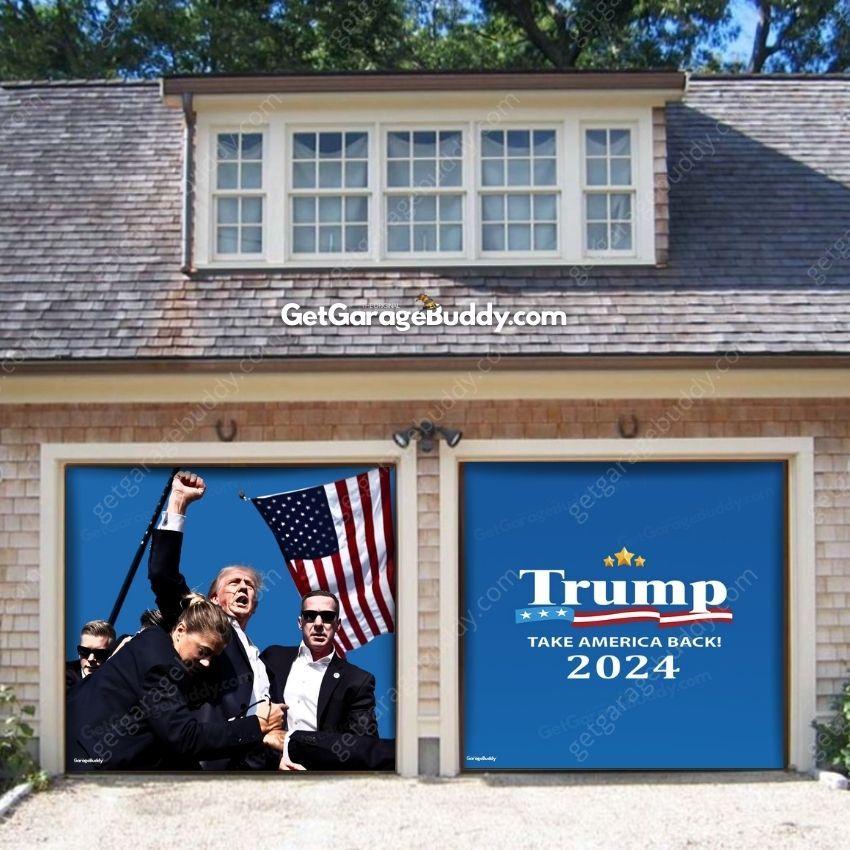 Iconic Trump | Garage Door Cover - GetGarageBuddy