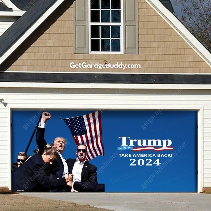 Iconic Trump | Garage Door Cover - GetGarageBuddy