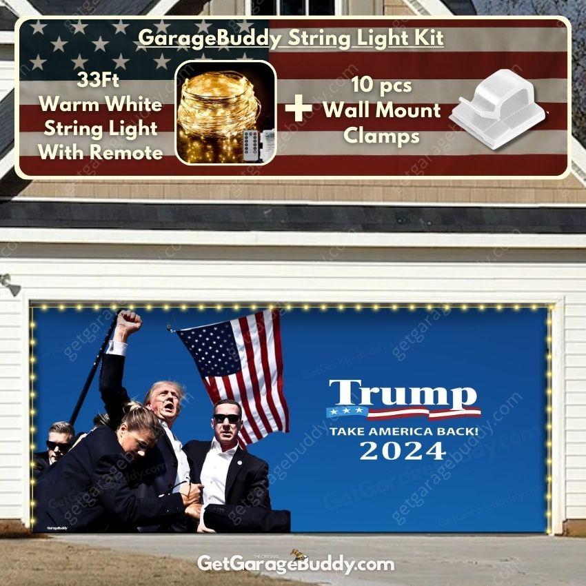 Iconic Trump | Garage Door Cover - GetGarageBuddy