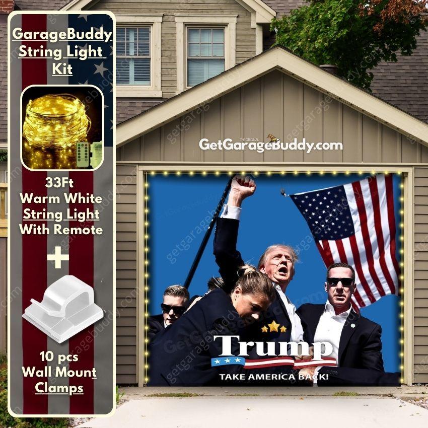 Iconic Trump | Garage Door Cover - GetGarageBuddy