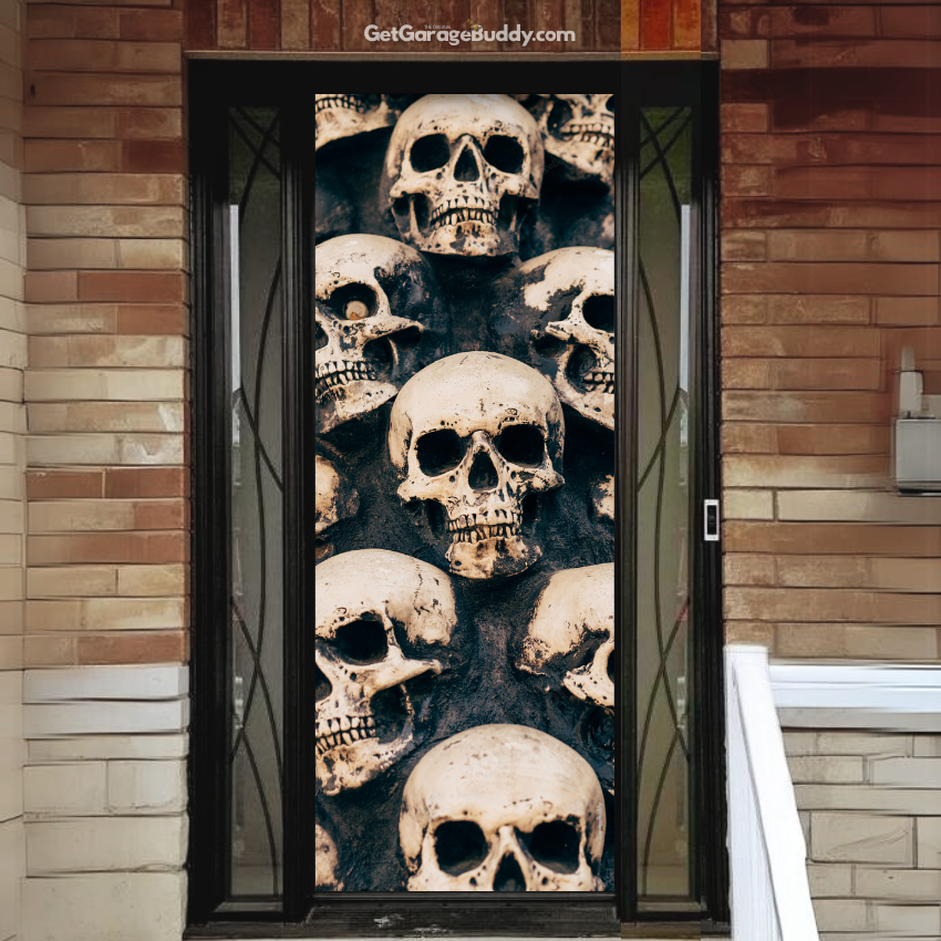 GarageBuddy Halloween Front Door Covers