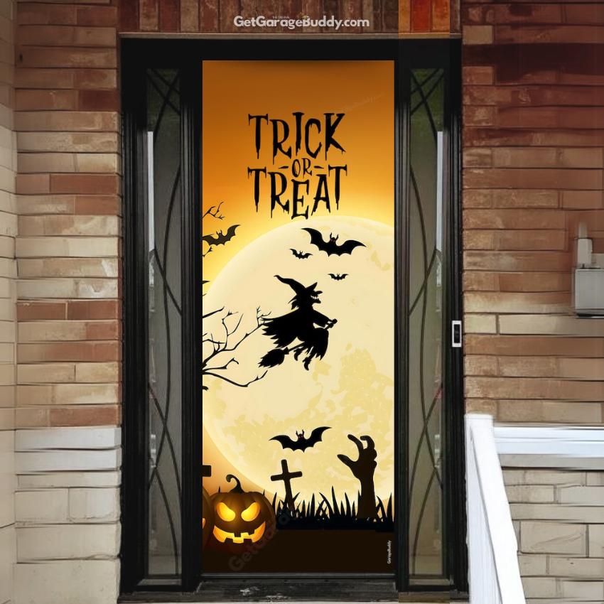 GarageBuddy Halloween Front Door Covers