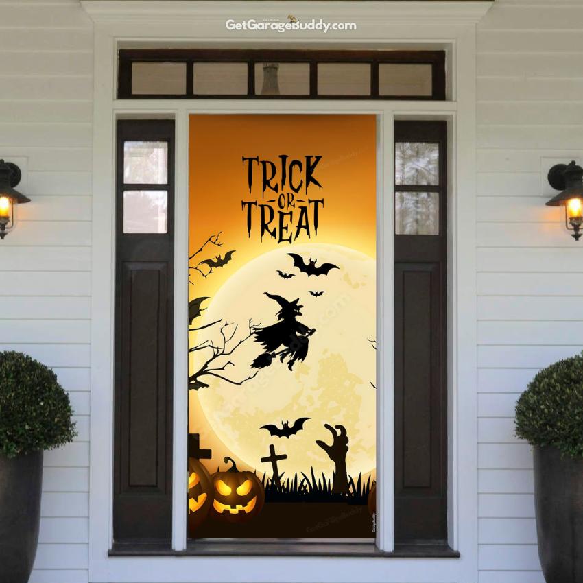 GarageBuddy Halloween Front Door Covers