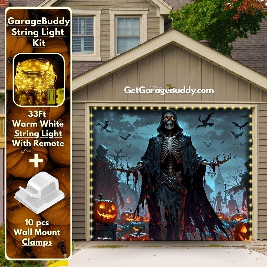 Cursed Night | Halloween Garage Door Cover