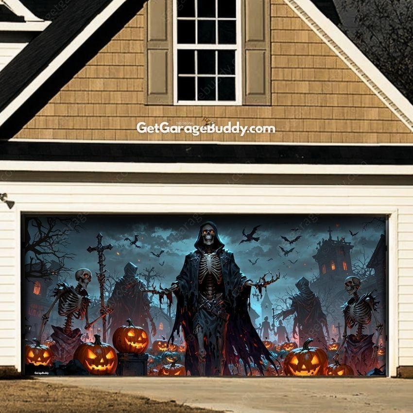 🎃GarageBuddy®️ Halloween Garage Door Covers - GetGarageBuddy #halloween, halloween decor