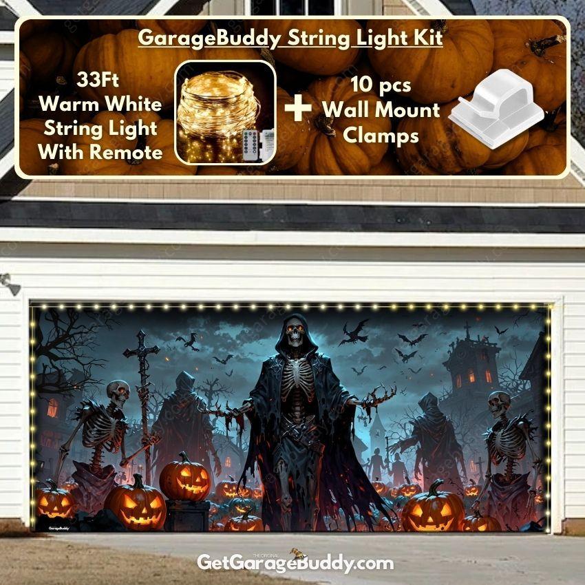 Cursed Night | Halloween Garage Door Cover