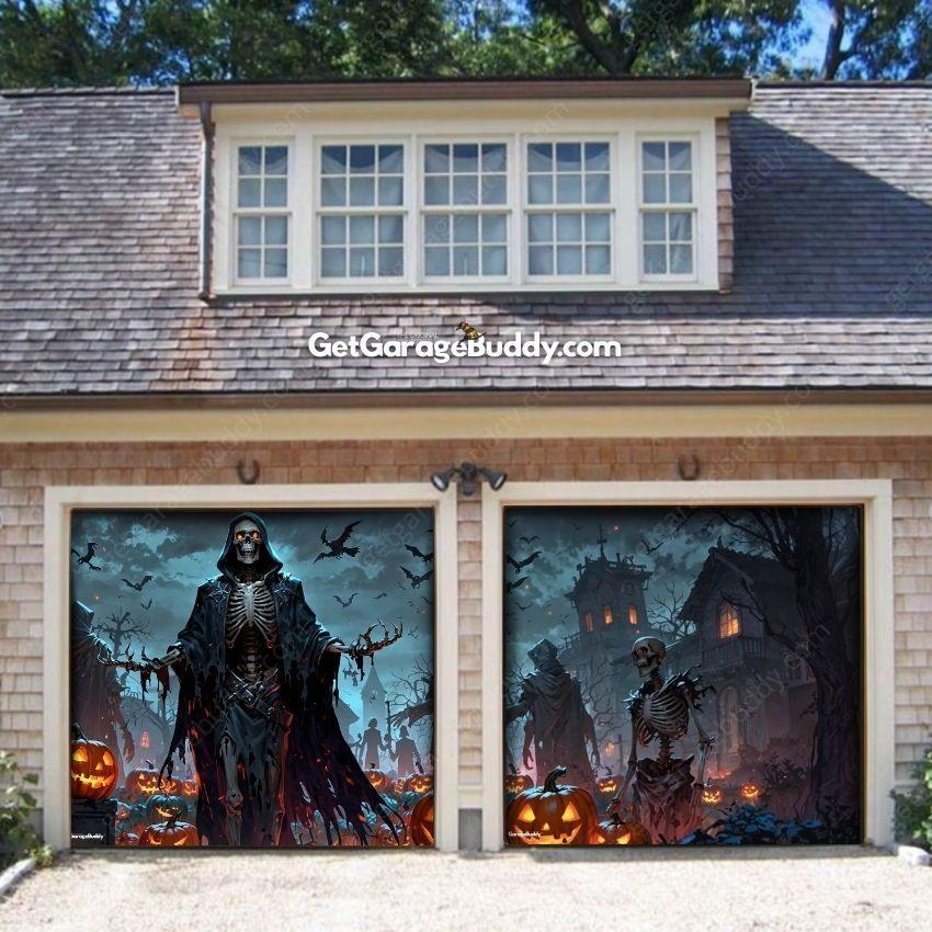 🎃GarageBuddy®️ Halloween Garage Door Covers - GetGarageBuddy #halloween, halloween decor