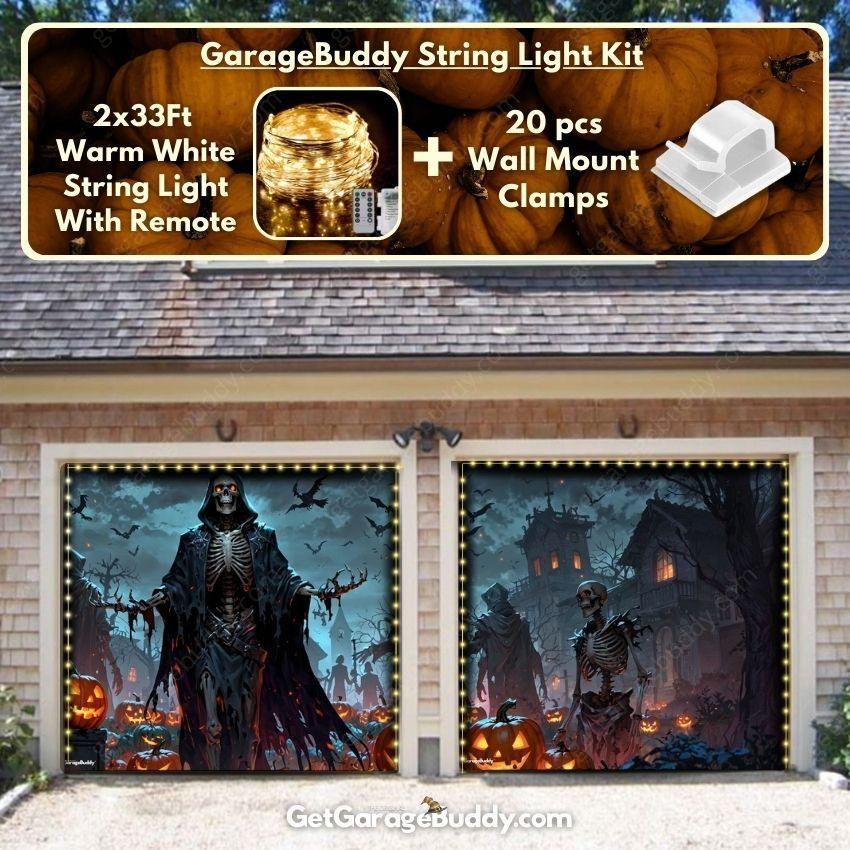 🎃GarageBuddy®️ Halloween Garage Door Covers - GetGarageBuddy #halloween, halloween decor