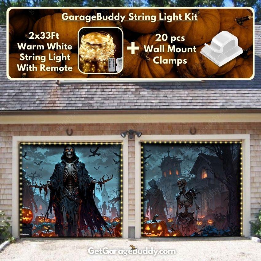 Cursed Night | Halloween Garage Door Cover