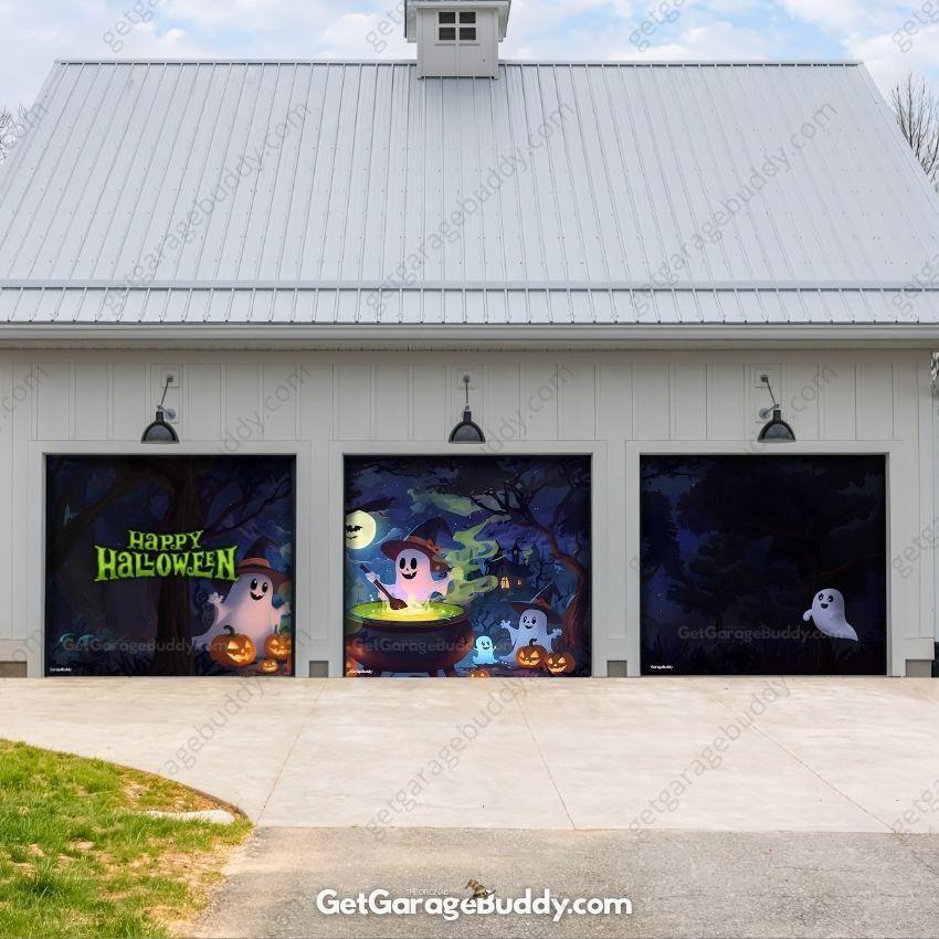 🎃GarageBuddy®️ Halloween Garage Door Covers - GetGarageBuddy #halloween, halloween decor