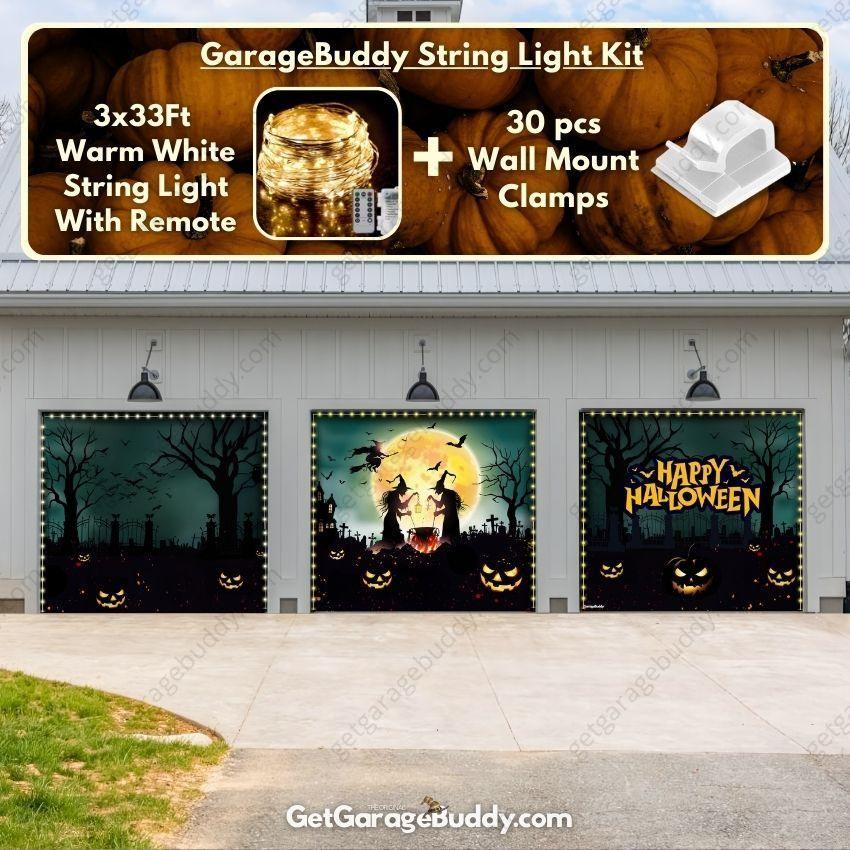 🎃GarageBuddy®️ Halloween Garage Door Covers - GetGarageBuddy #halloween, halloween decor