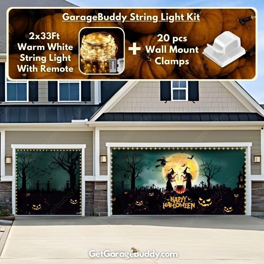 🎃GarageBuddy®️ Halloween Garage Door Covers - GetGarageBuddy #halloween, halloween decor