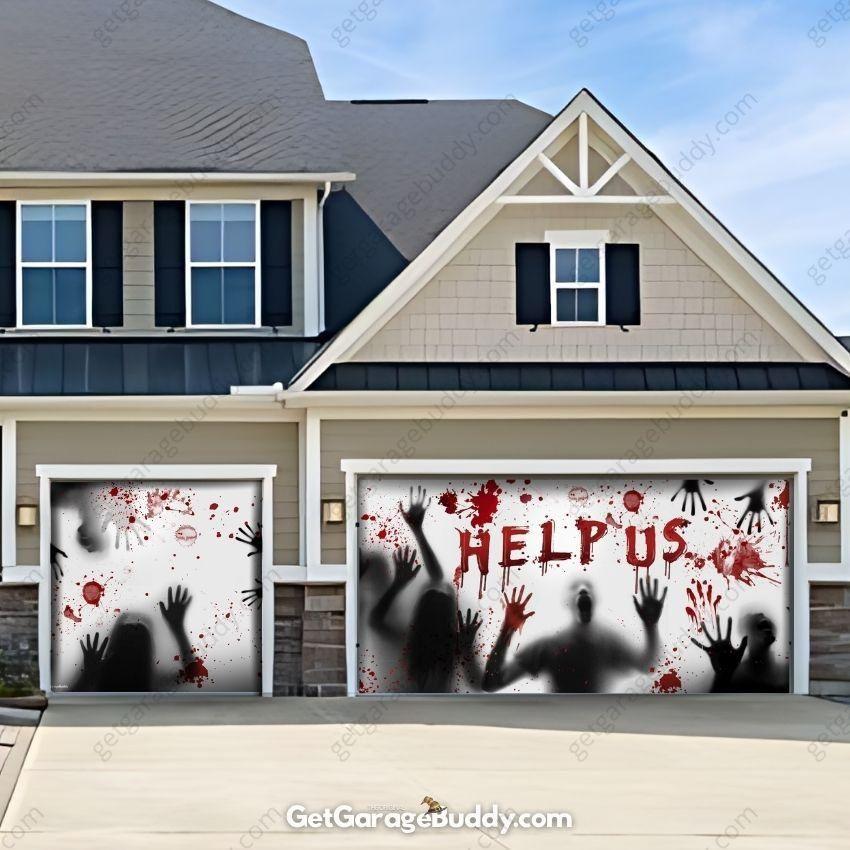 🎃GarageBuddy®️ Halloween Garage Door Covers - GetGarageBuddy #halloween, halloween decor