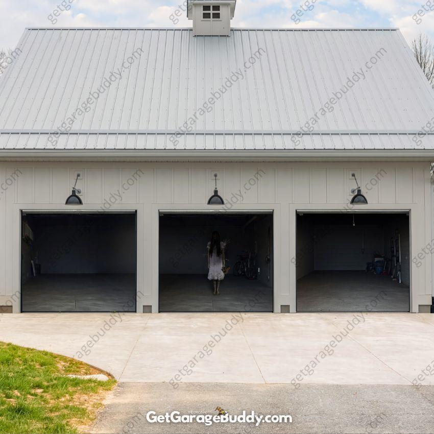 Possessed Girl | Halloween Garage Door Cover - GetGarageBuddy