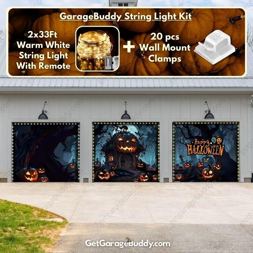 🎃GarageBuddy®️ Halloween Garage Door Covers - GetGarageBuddy #halloween, halloween decor