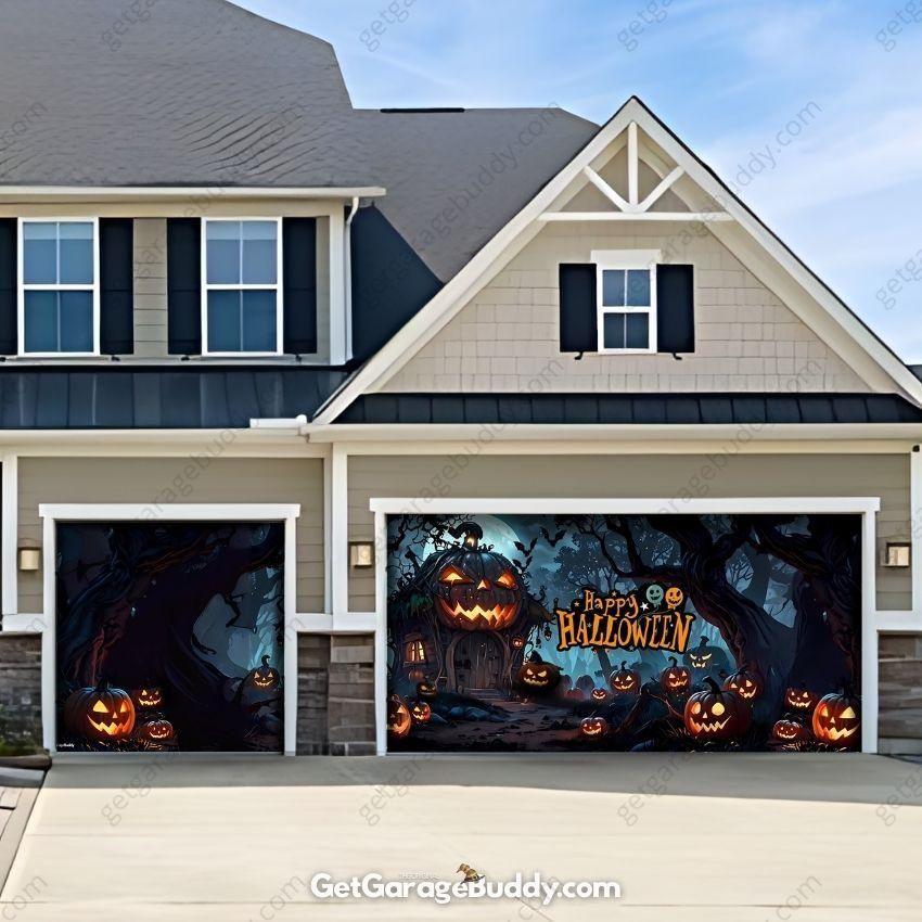 🎃GarageBuddy®️ Halloween Garage Door Covers - GetGarageBuddy #halloween, halloween decor