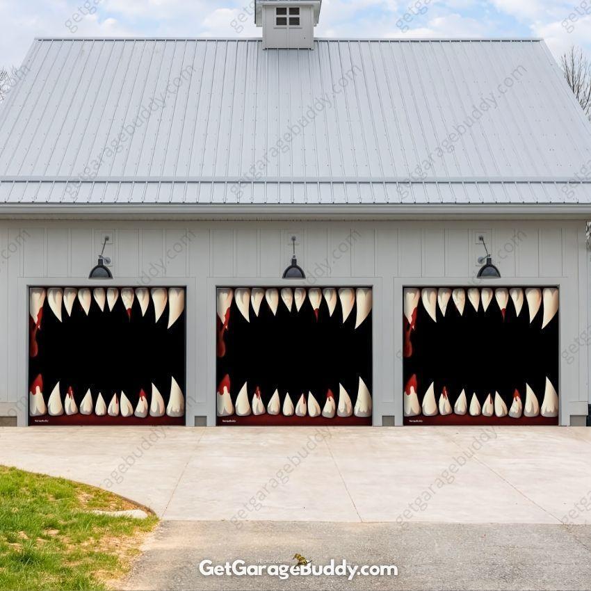 🎃GarageBuddy®️ Halloween Garage Door Covers - GetGarageBuddy #halloween, halloween decor