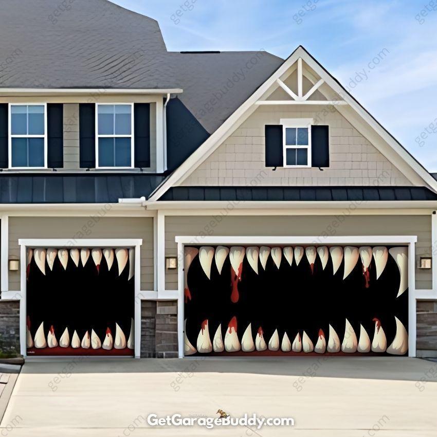 🎃GarageBuddy®️ Halloween Garage Door Covers - GetGarageBuddy #halloween, halloween decor