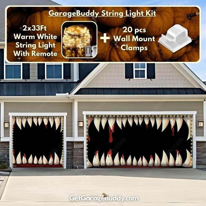 🎃GarageBuddy®️ Halloween Garage Door Covers - GetGarageBuddy #halloween, halloween decor